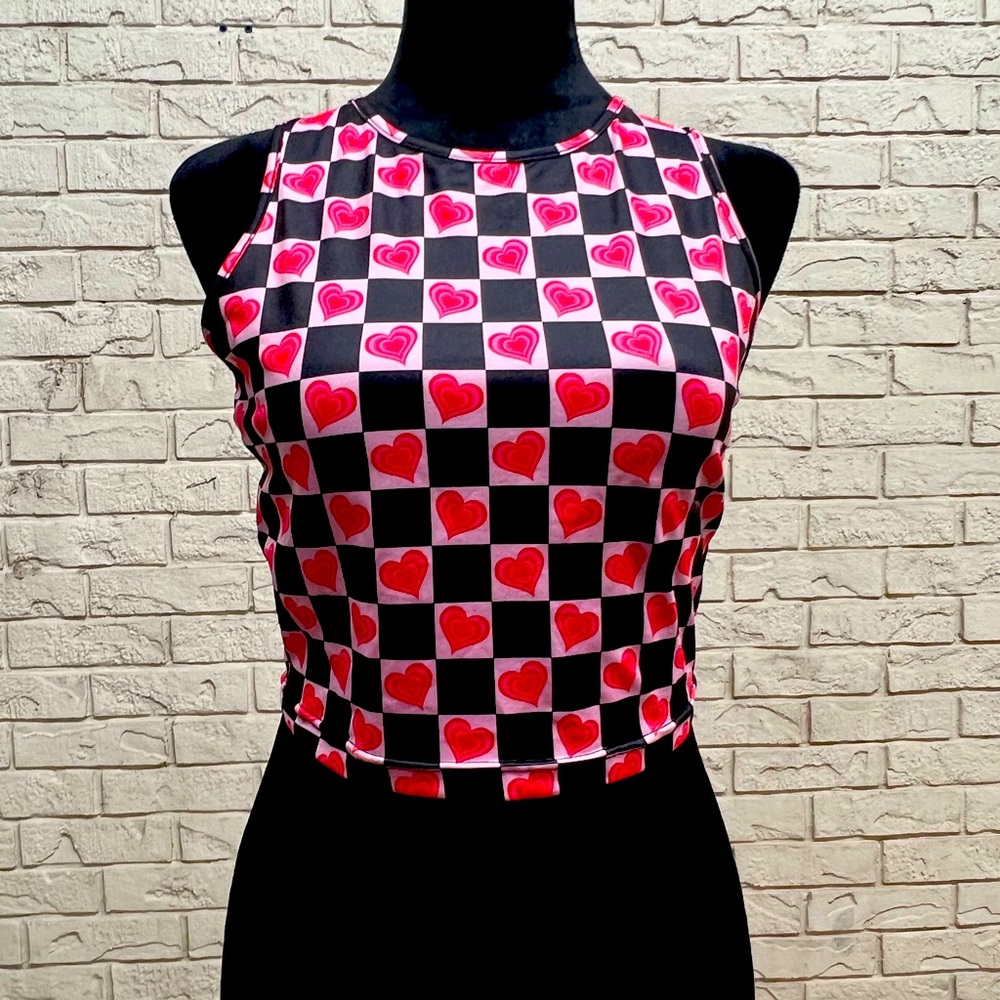 Cropped waist tank
